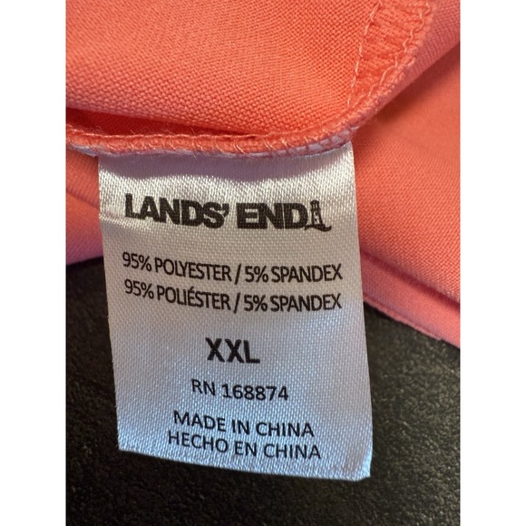 Lands End Pajama Set Size XXL Women's Solid/Floral Pants/top - Picture 2 of 16